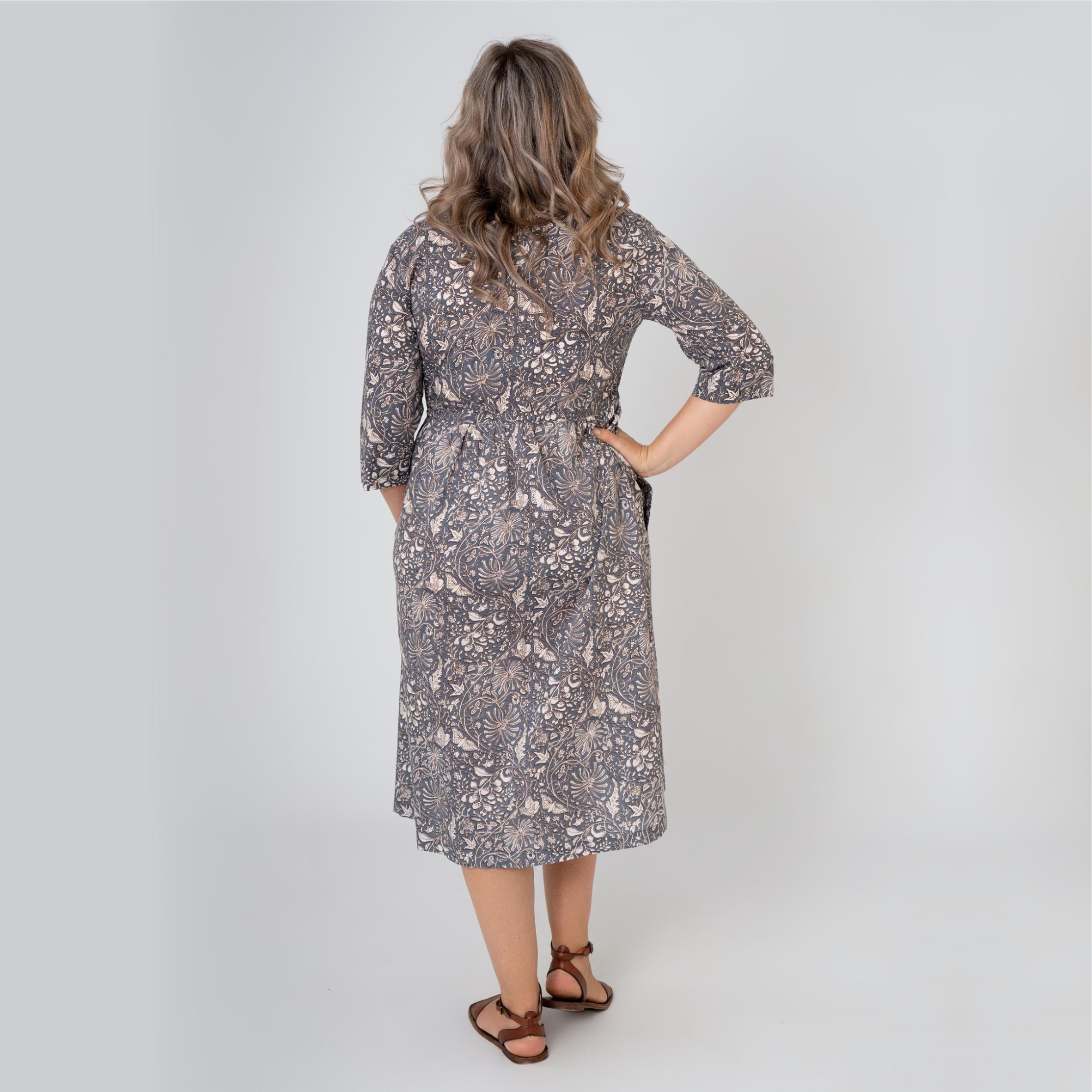 Blue Grey Sonja Dress - Image 4