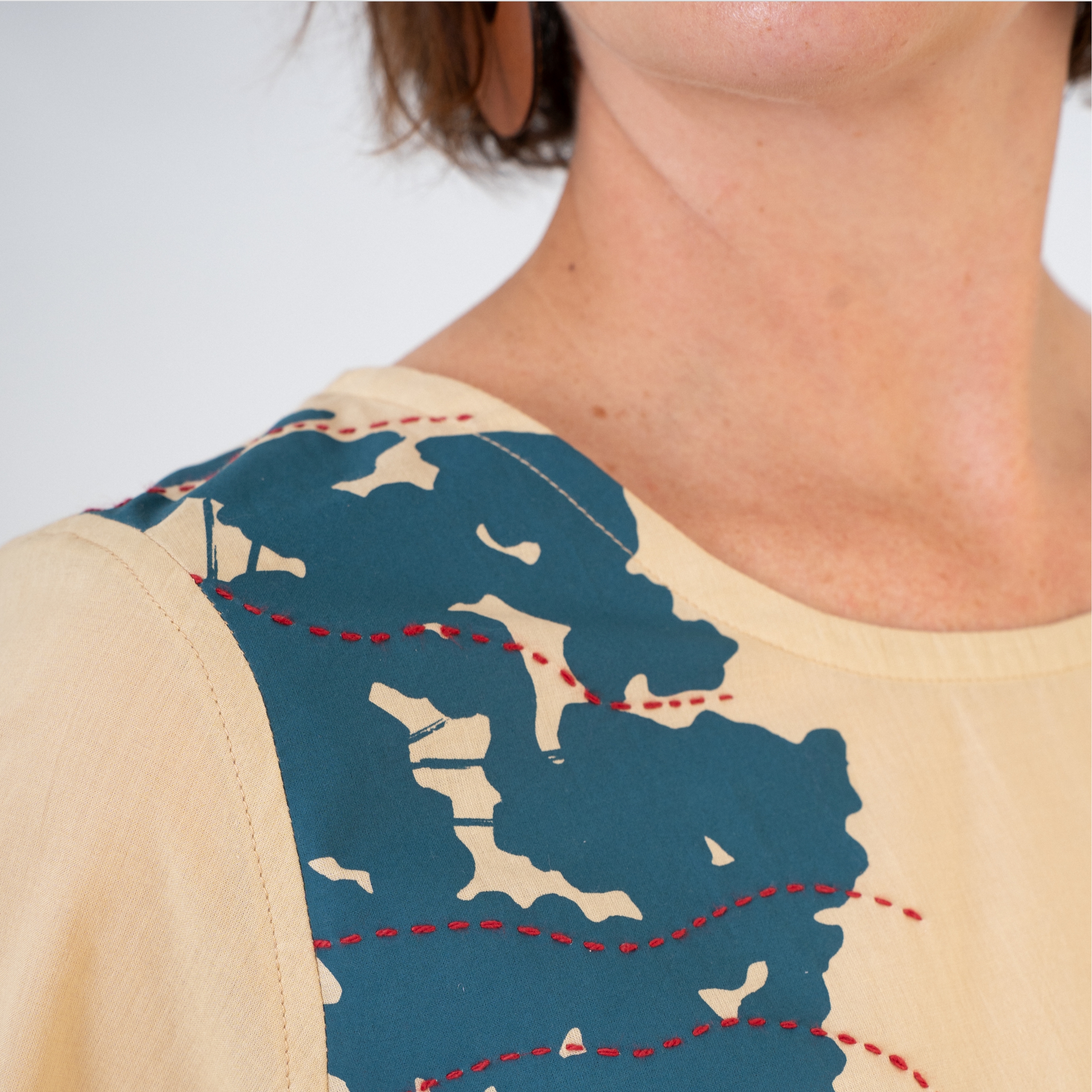 Camel Elora Dress - Image 4