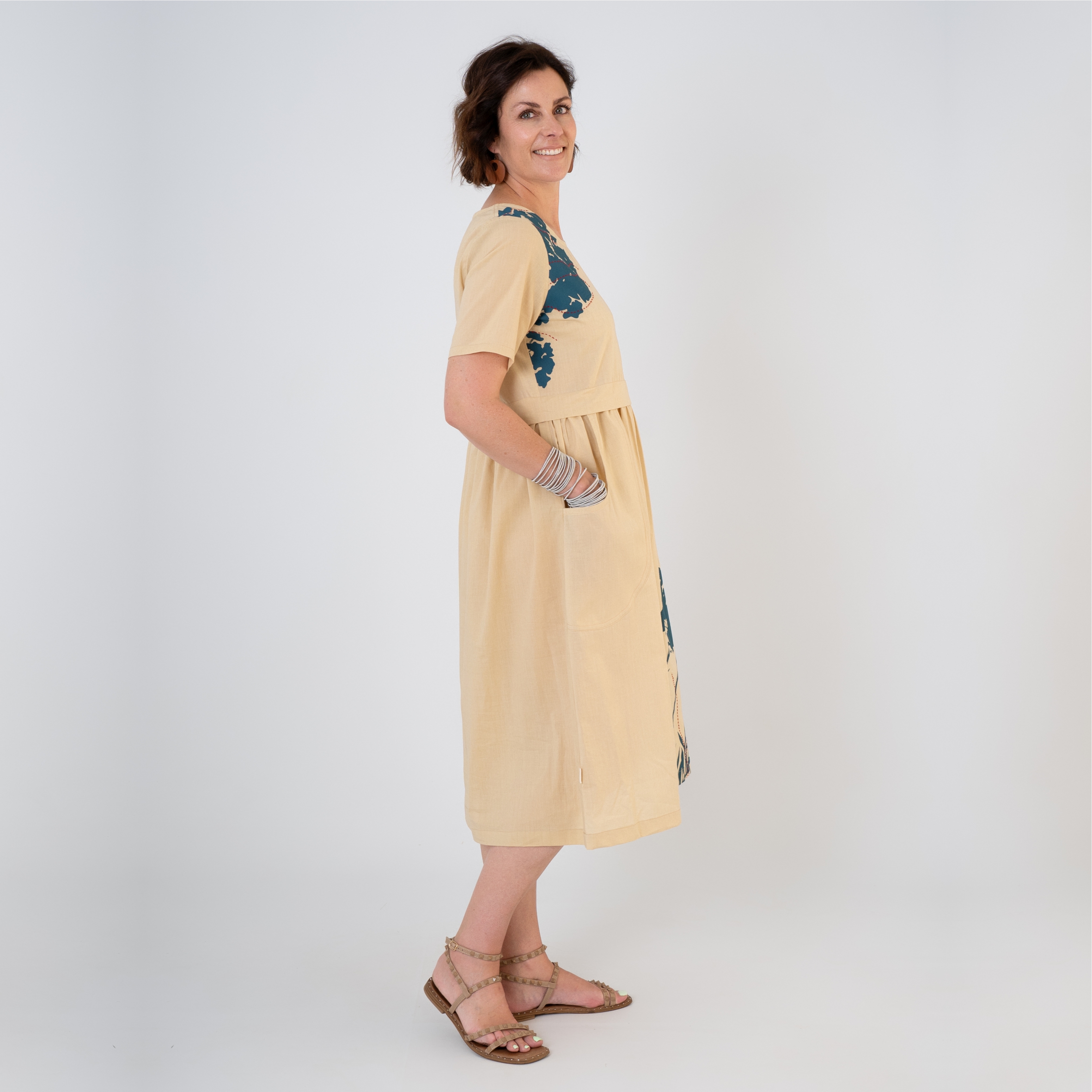 Camel Elora Dress - Image 2